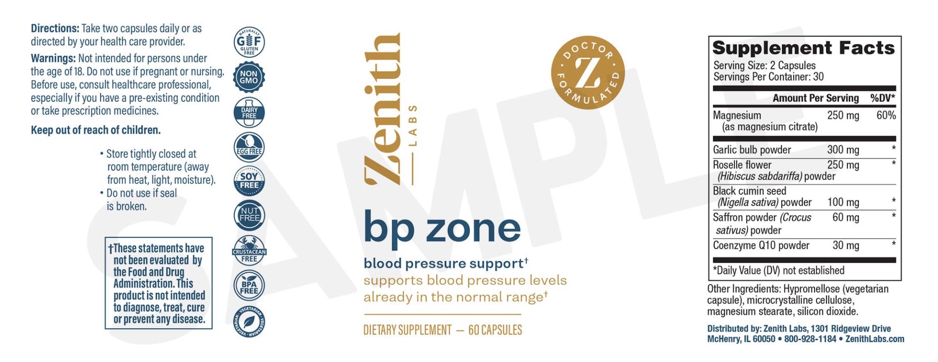 BP Zone Supplement